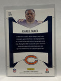 # GF1 Khalil Mack Game Face Chicago Bears 2021 Score Football Cards