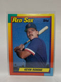# 105T Kevin Romine  Boston Red Sox 1990 Topps Baseball Cards