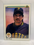 # 596 Bob Walk  Pittsburgh Pirates 1990 UD Baseball Cards