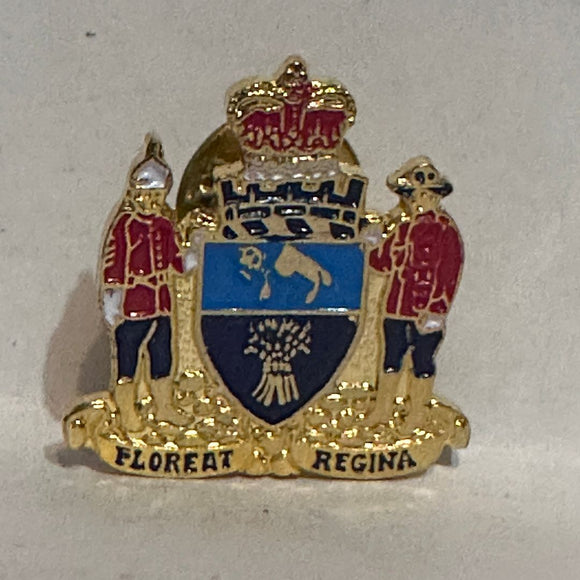 Regina Saskatchewan Coat of Arms  Lapel Pin