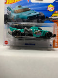 Blue Haulerback HW Hot Trucks HYX68 N521 2024 Short Card Hot Wheels Diecast Car