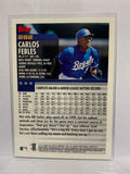 # 282 Carlos Febles  Kansas City Royals 2000 Topps Baseball Cards