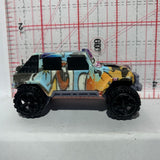 Graffiti '17 Jeep Wrangler Spring Circuit Hot Wheels Diecast Car