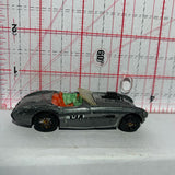 Silver Austin Healey Hot Wheels Diecast Car