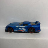 Blue Dodge Viper GTS-R Mopar Hot Wheels Diecast Car