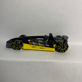 Black Track Hammer DTX06 HW Robots Hot Wheels Diecast Car