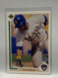# 266 Gary Sheffield  Milwaukee Brewers 1991 UD Baseball Cards