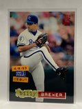 # 490 Billy Brewer  Kansas City Royals 1994 Topps Stadium Club Baseball card