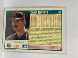 # 184 Craig Lefferts  San Diego Padres 1991 Score Baseball Cards