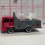 Red Fire Truck Ford Transcontinetal Suntoys Diecast Car