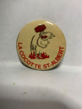 La cocotte St Albert Mascot Logo  Button Pinback