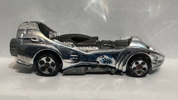 Silver Power Rocket 1995 Hot Wheels Diecast Car