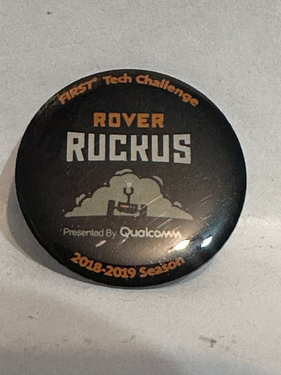Rover Ruckus First Tech Challenge 2018 19 Season  Lapel Pin