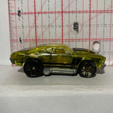 Yellow '69 Chevlle X-Raycers Hot Wheels Diecast Car