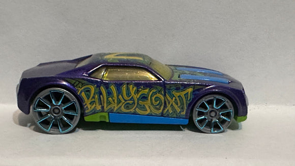 Purple Bullygoat 2014 Hot Wheels Diecast Car