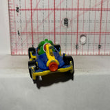 Blue Yoshi Missing Head Mario Kart Mach 8 Nintendo GBG27 Hot Wheels Diecast Car