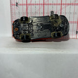 Red Porsche 911 Turbo 1/58 Dirty Matchbox Diecast Car
