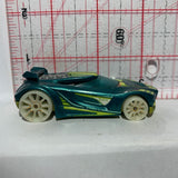 Green Chicane HW Glow Wheels Hot Wheels Diecast Car