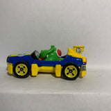 Blue Yoshi Missing Head Mario Kart Mach 8 Nintendo GBG27 Hot Wheels Diecast Car