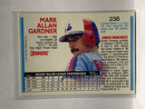 # 238 Mark Gardner  Montreal Expos 1992 Donruss Baseball Cards