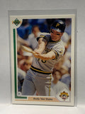 # 256 Andy Van Slykr  Pittsburgh Pirates 1991 UD Baseball Cards