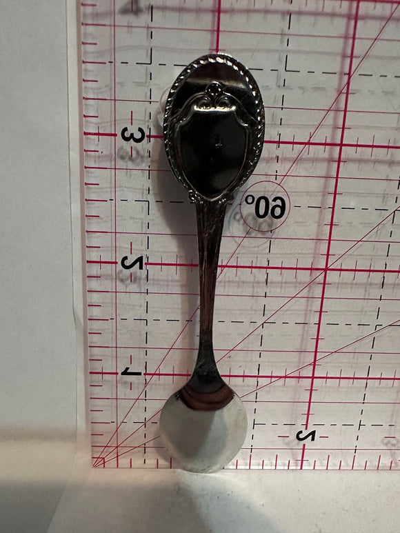 Montana Meadow Lark Bird Flower Montana Souvenir Spoon