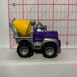 Purple Tonka Lil' Chuck and Friend Cement Truck Maisto Diecast Car