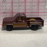 Brown Chevy Stepside Pickup 1975 CJK19 1/62 2014 MB991 Matchbox Diecast Car