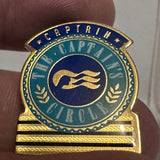 Captain The Captains Circle Logo  Lapel Pin