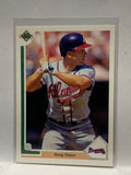 # 303 Greg Olson  Atlanta Braves 1991 UD Baseball Cards