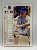# 492 Geno Petralli  Texas Rangers 1991 UD Baseball card
