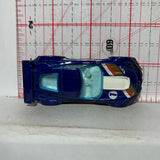 Blue Corvette C7 R HW Race Team Hot Wheels Diecast Car