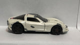 White C6 Corvette 2003 Hot Wheels Diecast Car