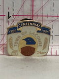 Town of Lacombe 1996 Centennial Symbols  Lapel Pin