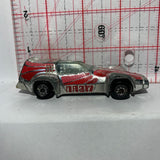 Silver 1980 III's Cyclone 3 NA217 #1027 Kenner Fast Diecast Car