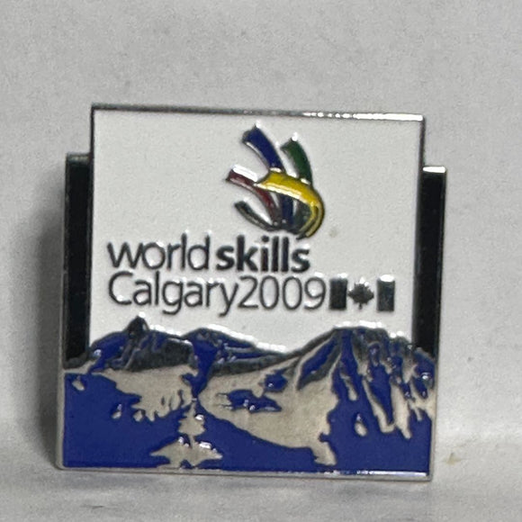 World Skills Calgary 2009 Iron Union Ironworkers  Lapel Pin