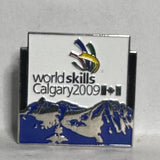 World Skills Calgary 2009 Iron Union Ironworkers  Lapel Pin
