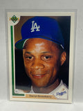 # 245 Daryl Strawberry  Los Angeles Dodgers 1991 UD Baseball card