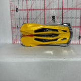 Yellow Split Vision Hot Wheels Diecast Car