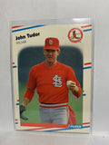# 48 John Tudor  St Louis Cardinals 1988 Fleer Baseball Cards
