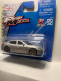 Silver Porsche Panamera Turbo Fresh Metal 2018 Short Card Maisto Diecast Car
