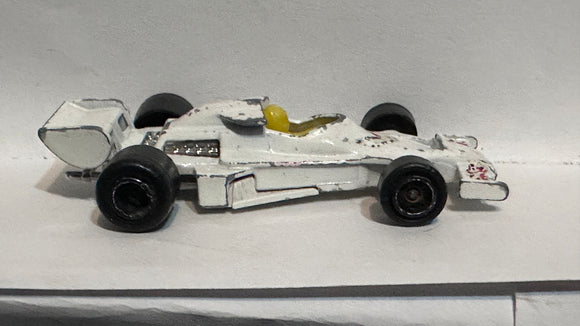 White Shadow DN5 #243 1/50 Race Car Majorette Diecast Car