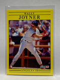 # 317 Wally Joyner  Los Angeles Angels 1991 Fleer Baseball card