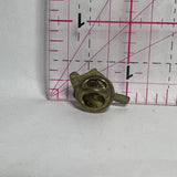 Green Check Mark Apple  Lapel Pin