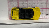 Yellow Pontiac Rageous 1998 Hot Wheels Diecast Car