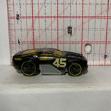 Black #45 Horseplay Hot Wheels Diecast Car