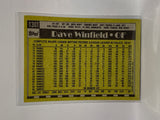 # 130 Dave Winfield  Los Angeles Angels 1990 Topps Baseball Cards