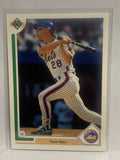# 416 Tom Herr  New York Mets 1991 UD Baseball card