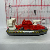 Red Rescue Lifeguard Hovercraft MB519 Matchbox Diecast Car