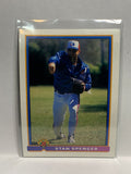 # 441 Stan Spencer  Montreal Expos 1991 Bowman Baseball card